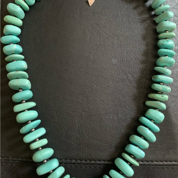 Silpada Retired Turquoise Howlite Necklace - Picture 6 of 6